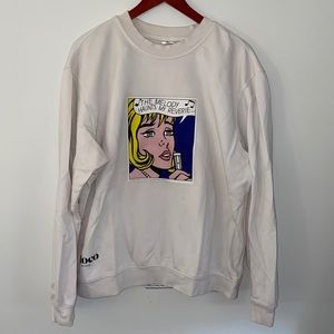 Roy Lichtenstein Crewneck Sweatshirt MOCO Museum